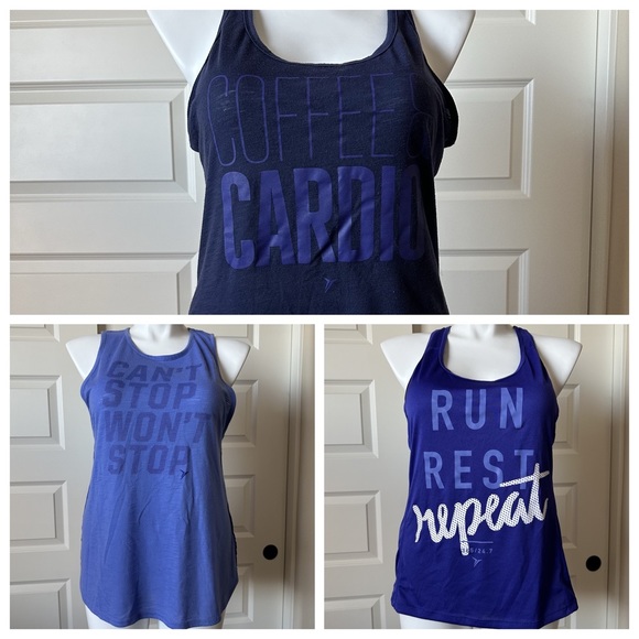 Lot of 3 Old Navy Dry Fit Workout Tank Tops - Picture 1 of 16